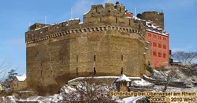 Schnburg bei Oberwesel am Rhein